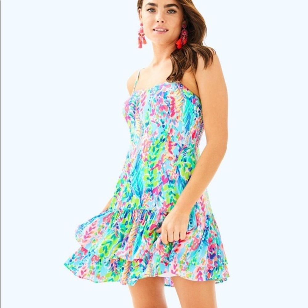 Lilly Pulitzer Morgana Catch The Wave Dress Size 2